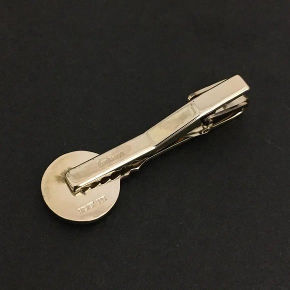 BURBERRY Gold Tone Cufflinks Tie Pin Set/7R0460 - Picture 5 of 6